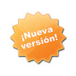 Estrella brillante con texto "¡NUEVA VERSION!"