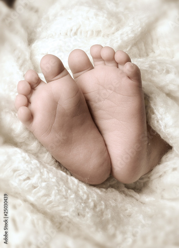 Photo: Babyfüße Babyfüße