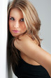 Portrait of beautiful young model Portrait of beautiful young model