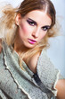 Portrait of young beautiful woman
