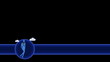 Motion Designer's Toolkit. Blue title plates with Alpha chanal.