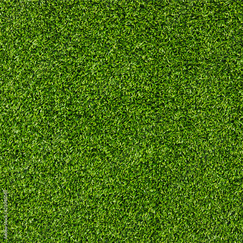 Photo: Artificial Grass Field Top View Texture Artificial Grass Field Top View Texture