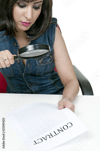 Foto: contract contract