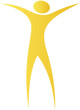 human with open arms showing happiness human with open arms showing happiness