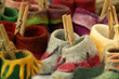 Chaussons multicolore