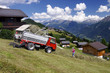Ernte im Hochgebirge