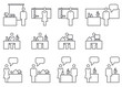 Icon Set Berufe