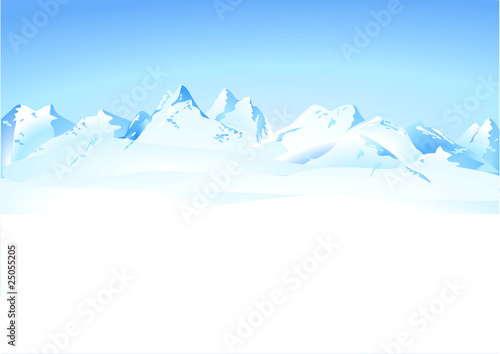 Vektor: Berg-Welt Berg-Welt