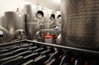 Edelstahl Tank, Weinkeller, Weinveredelung, Stahltank Edelstahl Tank, Weinkeller, Weinveredelung, Stahltank