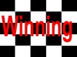 Illustration: Winning Flagge Winning Flagge