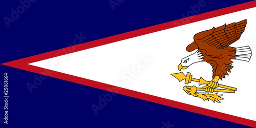 Illustration: American Samoa Flag American Samoa Flag
