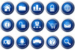 website and internet icons