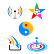 colorful vector symbols colorful vector symbols