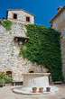 Puteale. Circular well. Corciano. Umbria.