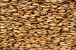 Background from a rural woodpile