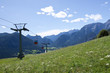 Lofer - Loferer Alm - Blick in´s Saalachtal