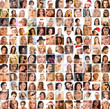 A collage of different female portraits A collage of different female portraits