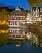 Strasbourg, le quartier de la Petite France de nuit