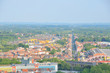 Skyline view of transportation links, train and road of Mechelen Skyline view of transportation links, train and road of Mechelen