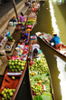 Floating Market in Thailand