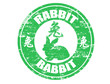 Rabbit  chinese zodiac stamp