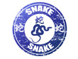 Snake chinese zodiac stamp Snake chinese zodiac stamp