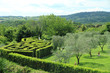 italian garden with labyrinth italian garden with labyrinth