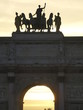 Arco del triunfo del Louvre en Paris