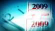 Video: 3d calendar with clock in background animation 3d calendar with clock in background animation