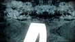 Arrow in movement with grunge background
