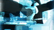 animation of businessmeeting footage