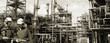 oil-refinery and engineering panoramic