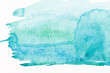 Watercolor sea wave