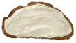 Brot mit Frischkäse