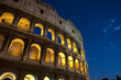 Colosseum bei Nacht horizontal