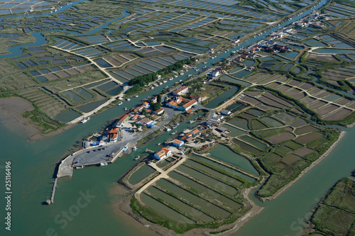 Marennes, port ostréicole de la Cayenne, Charente-Maritime (17)