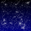 stars on a black background. Glamour background