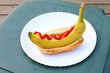 Summer special: Banana-dog with ketchup Summer special: Banana-dog with ketchup