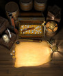 Pirate Treasure & Map Pirate Treasure & Map