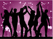 Party- grunge background