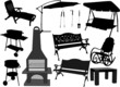 garden and terrace - furniture, grills
