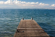 Steg bei Evian Les Bains am Lac Leman
