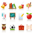 school icon set