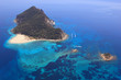 Aerial view on Zakynthos Greece