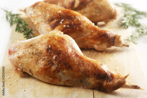 Foto: Roasted Rabbit Legs Roasted Rabbit Legs