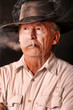 Photo: Old Cowboy Smoking Old Cowboy Smoking