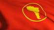 3d South America Union flag