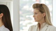 Two businesswomen optimistic about the future