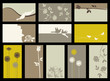 Card - vector collection with roses