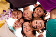Photo : group of teenagers in circle group of teenagers in circle